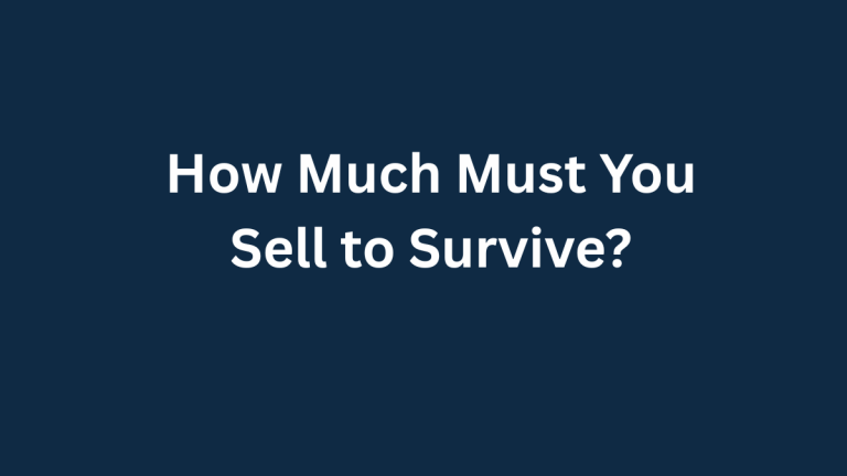 Why Every Business Must Know Its Breakeven Point